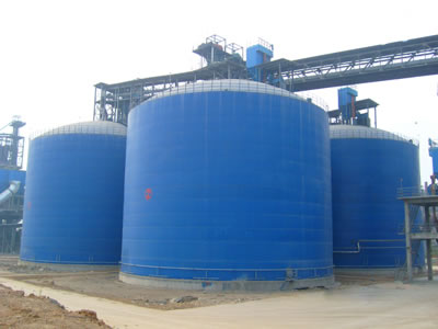 明光水泥钢板库改造